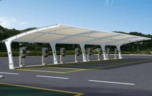 松原膜结构停车棚