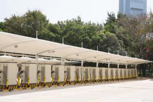 松原膜结构停车棚