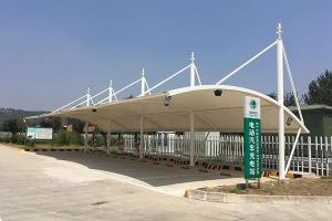 松原膜结构停车棚